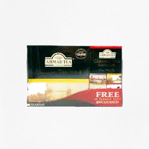 Ahmad English Tea No.1 Tea Bags (Pack 12 x 100 x 2 g + 20 Free TB)