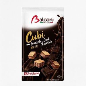 Balconi Wafers Cubi Dark Choco