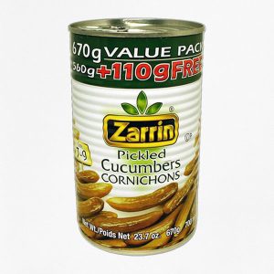 Zarrin Cucumber Pickled 7–9