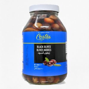 Cortas Black Olives (Pack 12 x 35 oz)